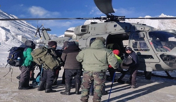 Indian Air Force rescues 9 foreign, 98 other trekkers in Ladakh