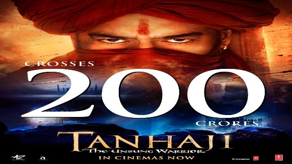Tanhaji: The Unsung Warrior's great Victory at the Box Office crossing 200cr mark!