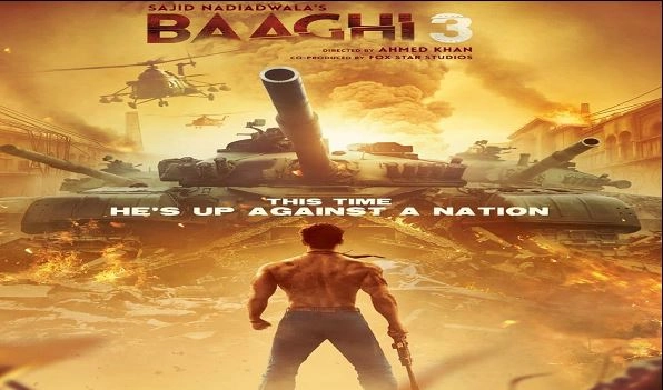 Tiger Shroff to fight with a nation in Baaghi 3, Poster released