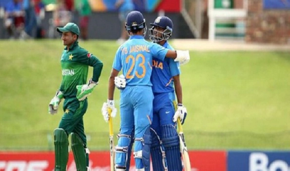 ICC U-19 WC Semi: India thrash Pakistan by 10 wkts (Video Highlights)