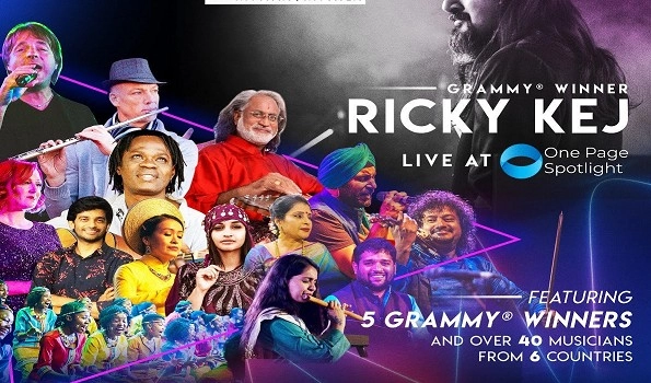 One Page Spotlight to host global online concert with Grammy award winners on Apr 22