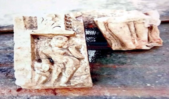 Shivlings, pillars, Kalash unearthed from Janambhoomi in Ayodhya