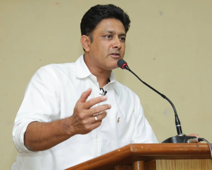 Only an interim measure: Kumble on ICC’s decision to ban saliva amid COVID-19