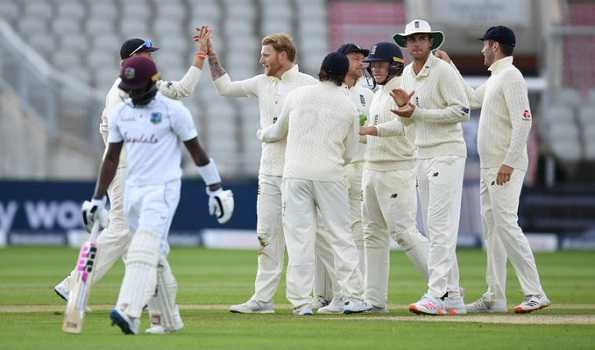 Windies stare at innings defeat in the 3rd test chasing 400 vs ENG