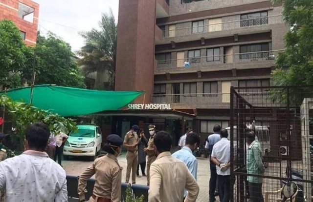8 patients die as fire breaks out at COVID-19 hospital in Ahmedabad