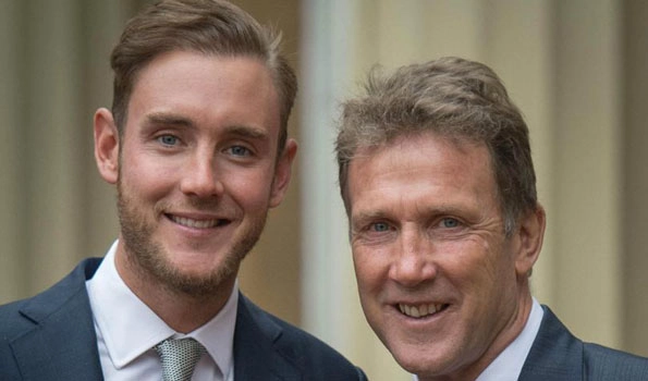 Stuart Broad fined 15%of match fee for misconduct by his father