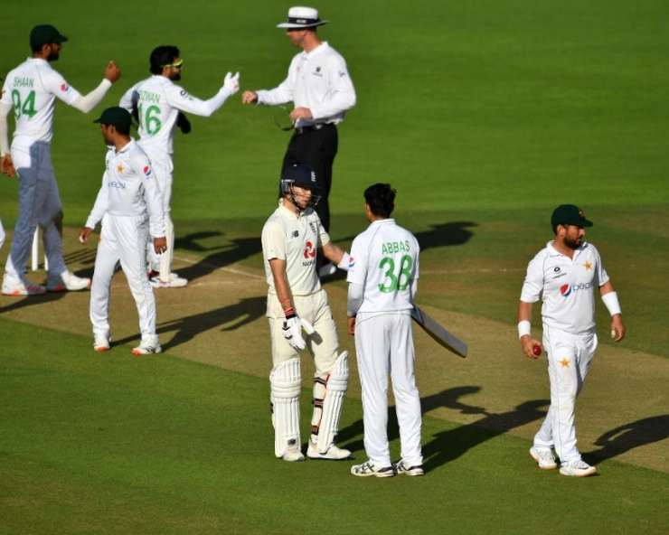 England and Pakistan draw rain-hit 2nd Test