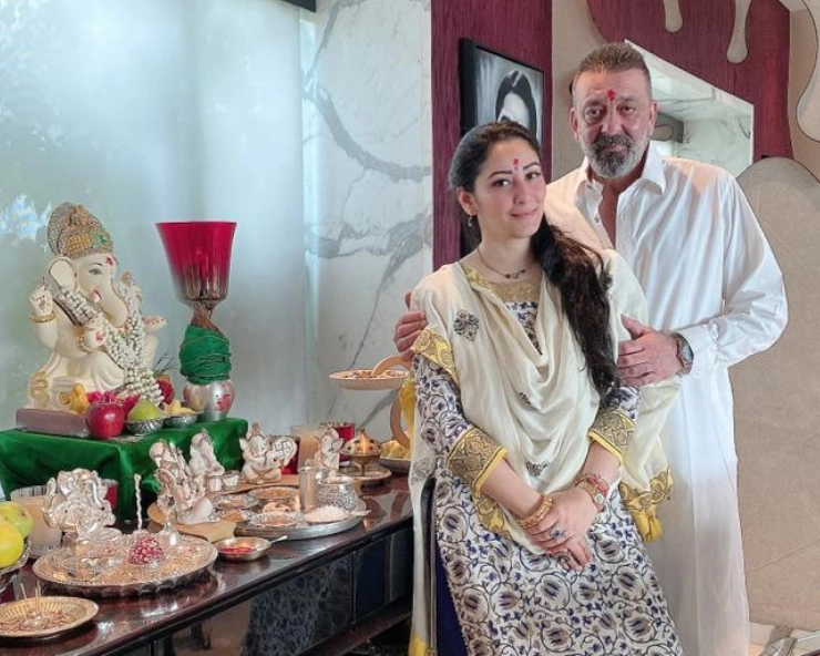 Surrounded with prayers and positivity, Sanjay Dutt celebrates Ganesh Chaturthi in a simple way this year with family