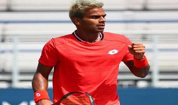 India's top-ranked men's singles tennis player lost in 2nd round of US open