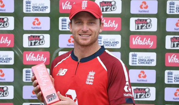 Jos Buttler's unbeaten innings help England seal T20 series win