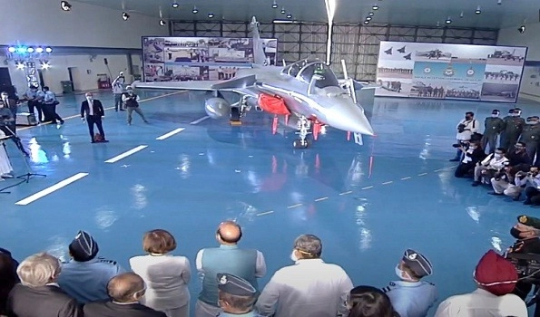 Indian Air Force inducts 5 Rafale fighter jets at Ambala airbase
