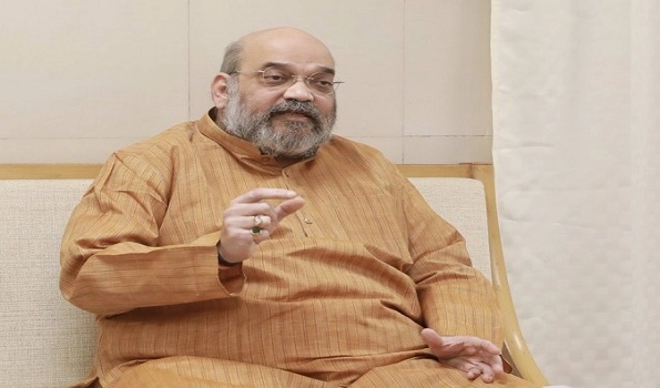 Amit Shah arrives Kolkata on two-day visit to West Bengal