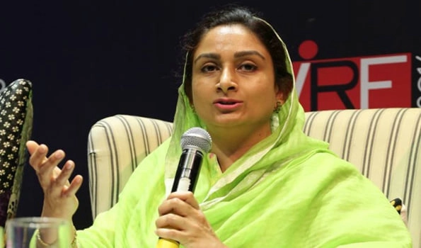Harsimrat's resignation accepted, Tomar gets charge