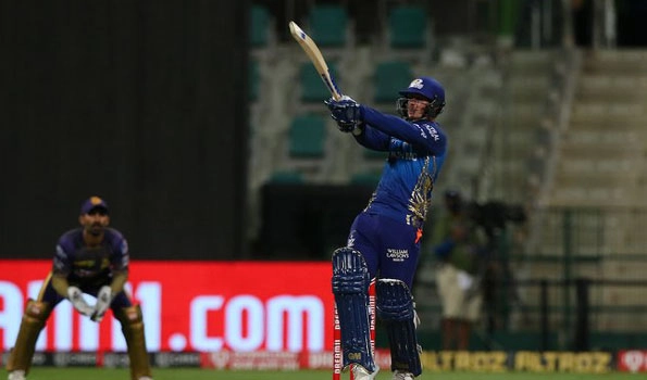 MI's clinical win over KKR by 8 wkts (Video Highlights)