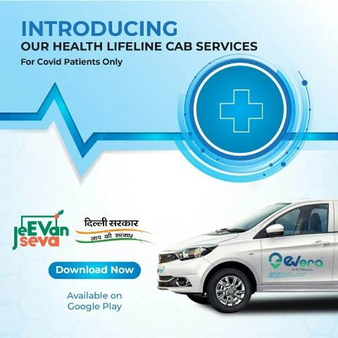 COVID patients can reach hospitals by using Jeevan Seva App in Delhi