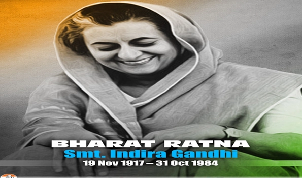 Tributes paid to Indira Gandhi on her 103rd birth anniversary