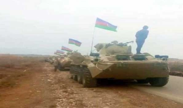 Azerbaijan army starts taking control of Nagorno-Karabakh (Video)