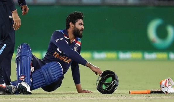 Concussed Jadeja ruled out of T20I series, Thakur included