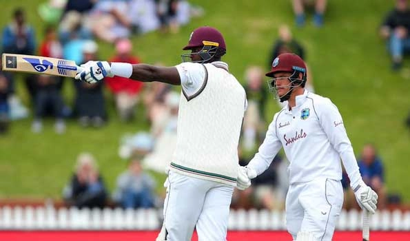 NZ v WI 2nd Test, Day 3: Windies 244/6 at stumps