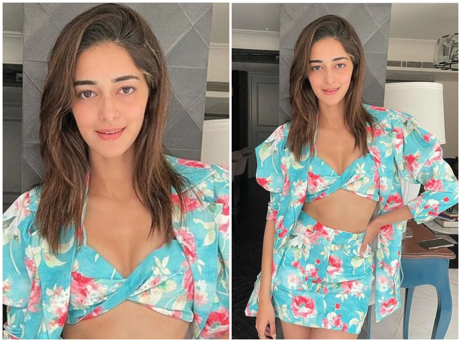 Ananya Panday is raising the degrees in her floral print OOTD!