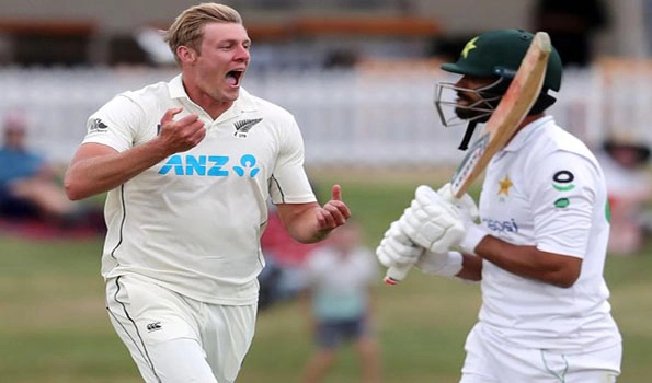 NZ vs PAK: Kyle Jamieson fined for throwing ball at Faheem Ashraf in ‘dangerous manner’