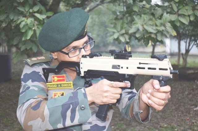 'ASMI', India’s 1st indigenous 9 mm Machine Pistol has a firing range of 100m