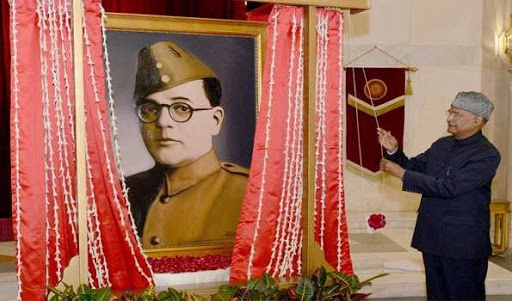 Prez Kovind unveils portrait of Netaji Subhas Chandra Bose at Rashtrapati Bhavan