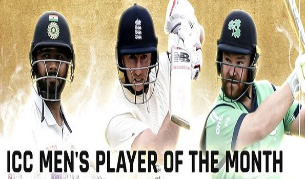 ICC nominates Rishabh Pant, Root, Stirling for Men’s Player of the Month award