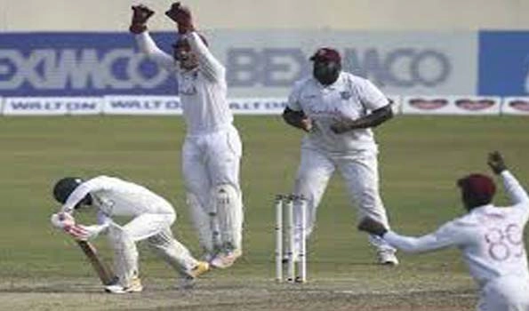 2nd Test: Windies beat Bangladesh by 17 runs, sweep series 2-0