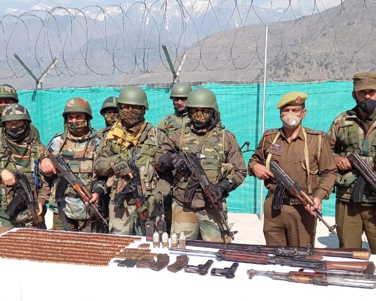 J&K: Terrorist hideout busted in Reasi; weapons, including warlike stores, recovered