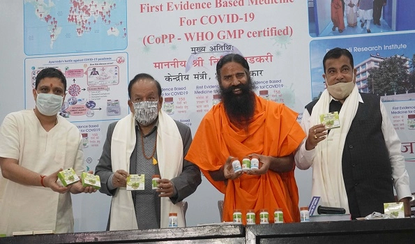 IMA rejects Ramdev’s Coronil as Covid medicine, criticises Dr Vardhan for promoting it