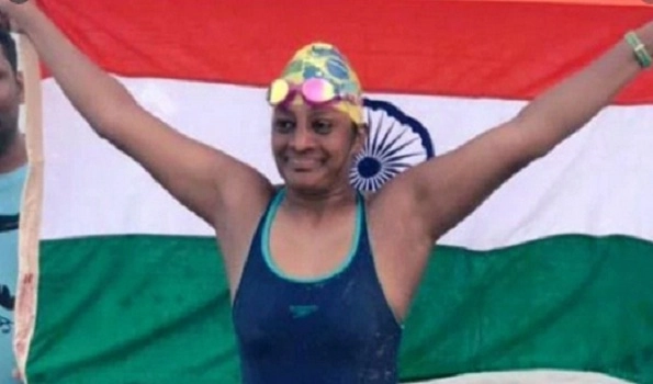 Telugu woman becomes world’s second female to swim 30-mile Palk Strait between India and Sri Lanka