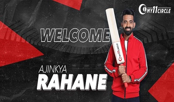Games24x7 appoints Ajinkya Rahane as My11Circle brand ambassador