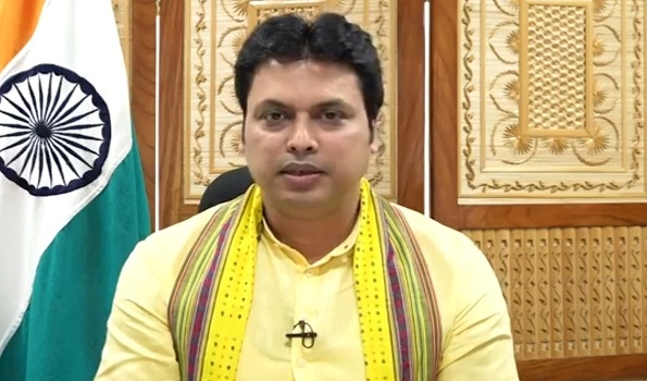 Tripura CM Biplab Kumar Deb tests positive for COVID-19, fear grips the state