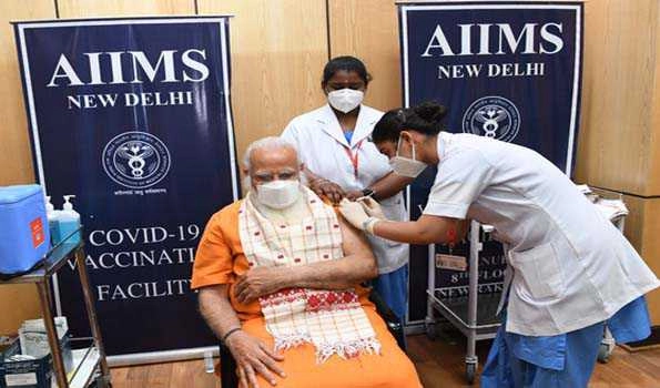 PM Modi receives second dose of COVID-19 vaccine