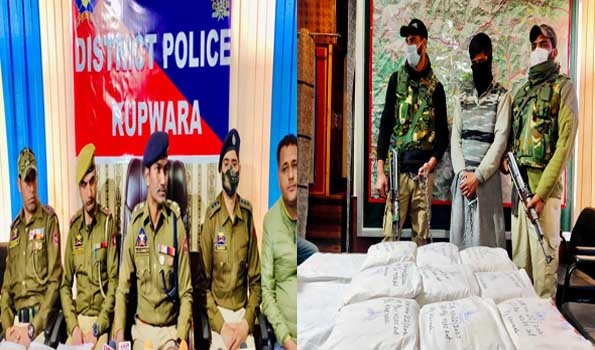 Pak-sponsored narco-terror module busted, heroin worth Rs 60 cr seized in Kupwara