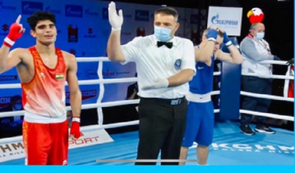 Vikas ousts European Champion Radev at AIBA Youth Men’s & Women’s World C’ship
