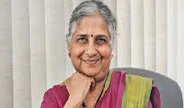 Infosys Chairperson Sudha Murthy donates Rs 100 Cr to fight against COVID-19