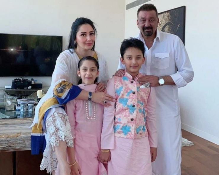 Sanjay Dutt celebrates Eid with his family, Pictures inside!