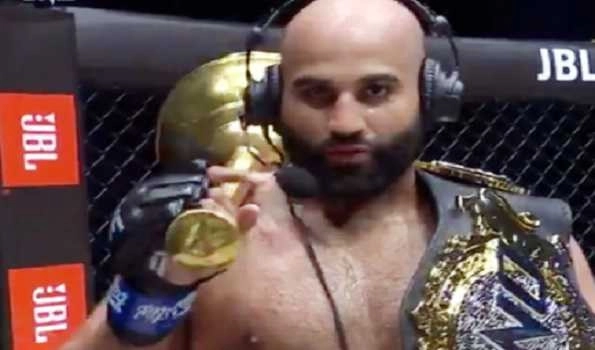 Arjan Bhullar becomes first Indian-origin fighter to win top-level MMA title