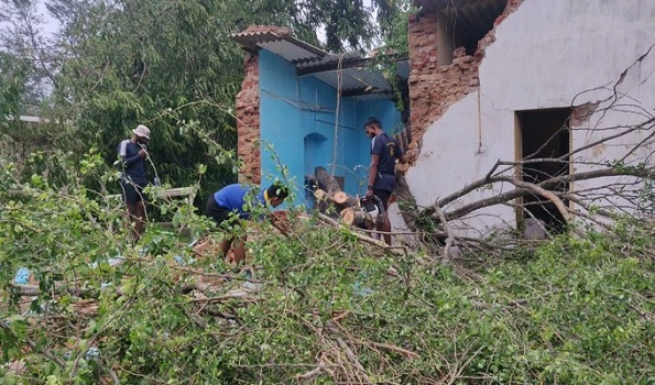Indian Navy continues ‘Relief Operations’ in cyclone-hit Balasore