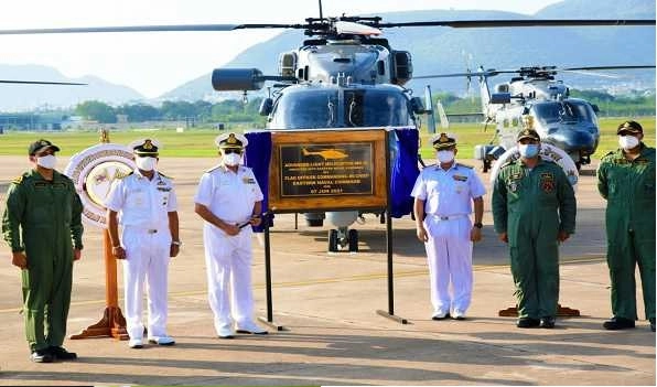 HAL built Advanced light helicopters fitted with radar inducted in Indian Navy