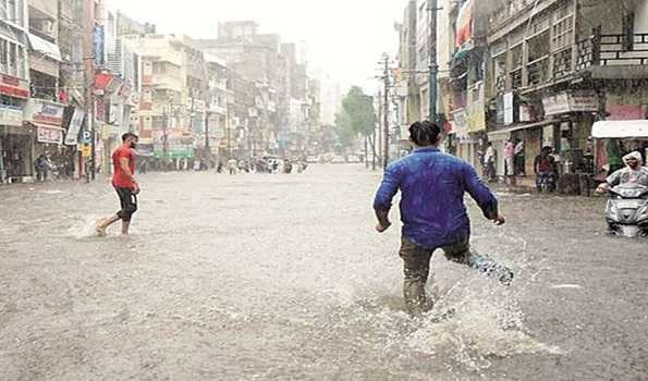 SW Monsoon moves further into remaining parts of Guj, MP, Raj & UP