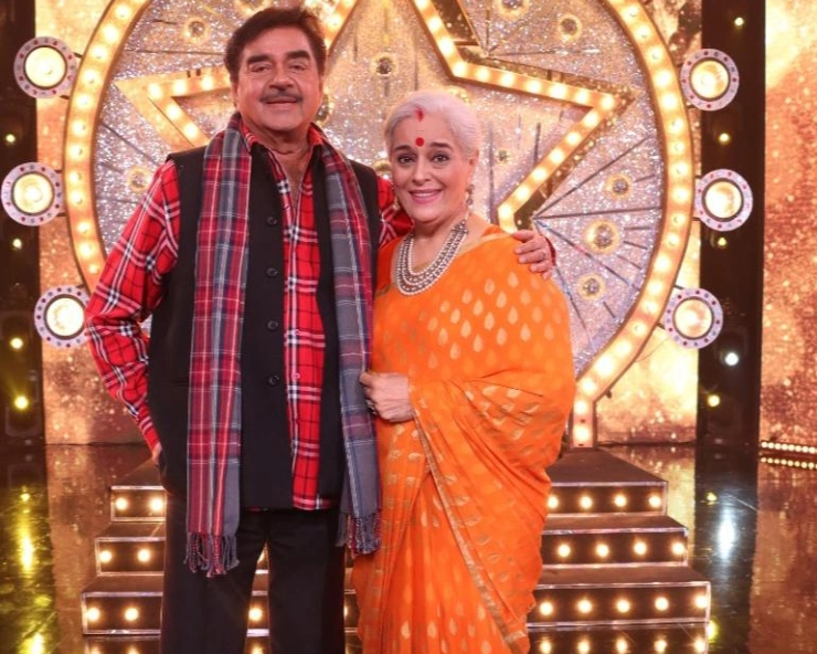 ‘Shotgun’ Shatrughan Sinha along wife Poonam Sinha grace Indian Idol Season 12
