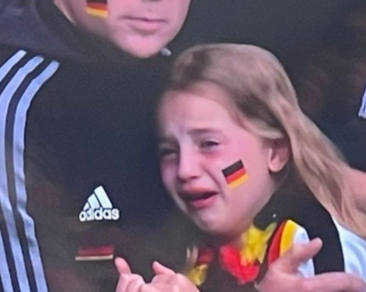 Thousands in donations raised for German girl crying at Euro match