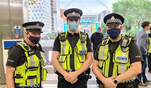 London police make 45 arrests during Euro 2020 final