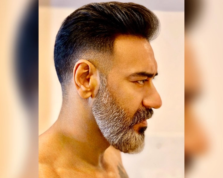 Ajay Devgn sports a dashing bearded look, Aalim Hakim takes charge of the look! (Photos)