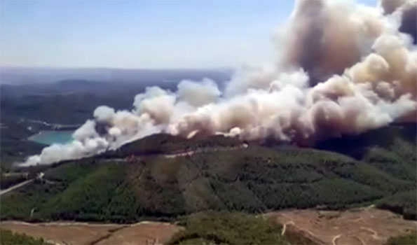 Wildfires in Southern Turkey injure over 180 people