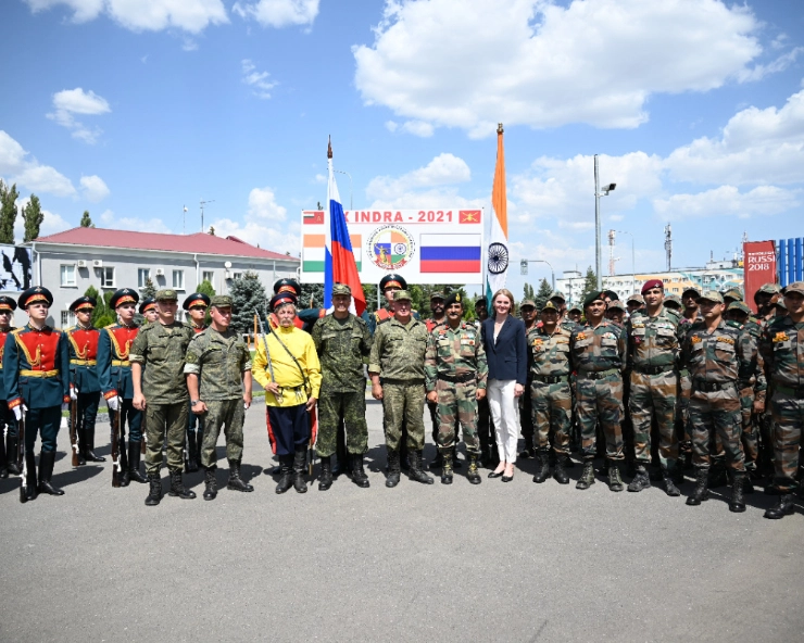 Indo-Russia joint military exercise INDRA-2021 commences at Prudboy Ranges, Volgograd