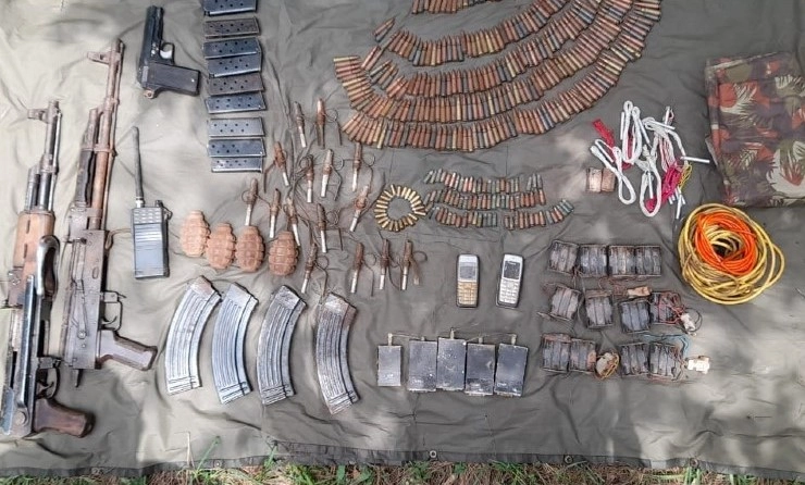 BSF recovers huge cache of arms, ammunition from hideout in Poonch